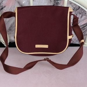 Dooney and Bourke Burgundy Crossbody Purse